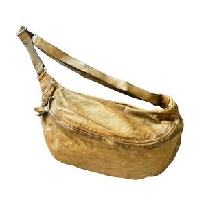 Campomaggi Leather Crossbody in Verde Militare